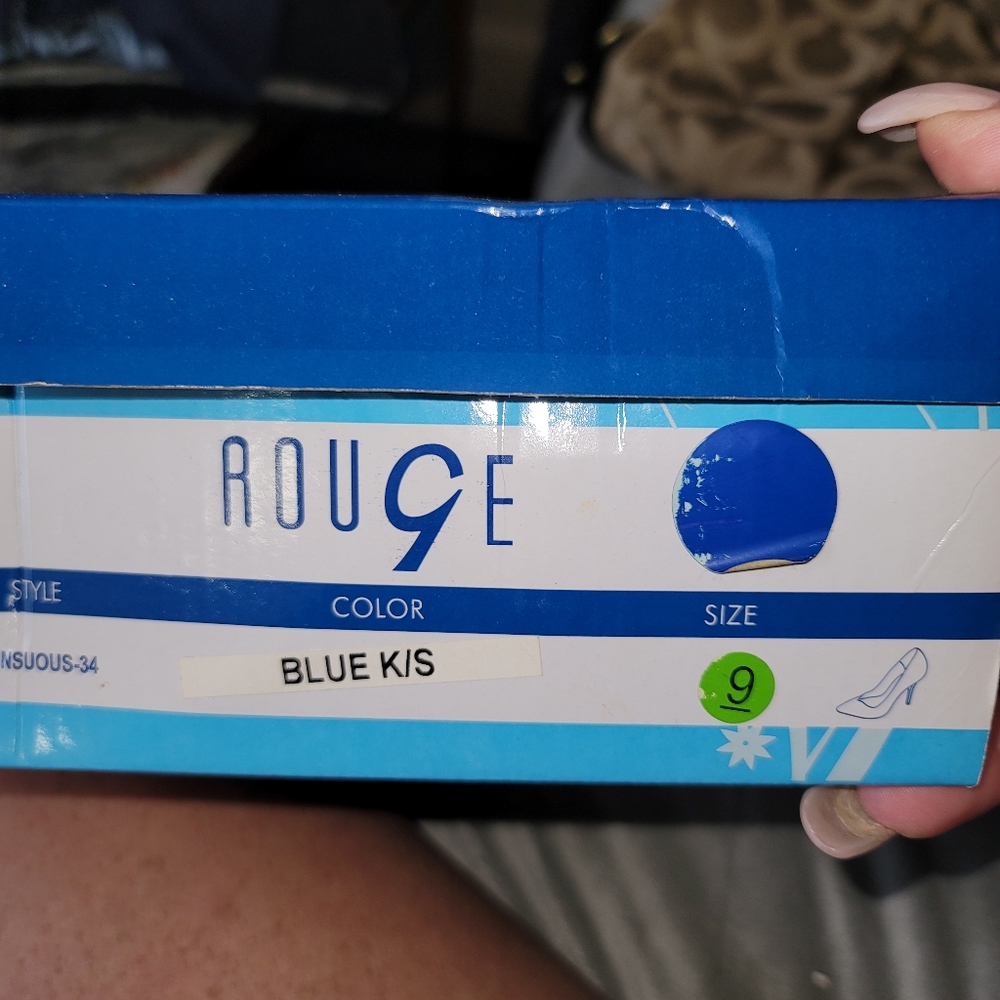 Blue High Heels - Picture 8 of 8